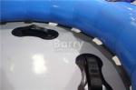 0.55mm PVC Tarpaulin Winter Snow Toboggan Ride , Party Slide Inflatable Toboggan