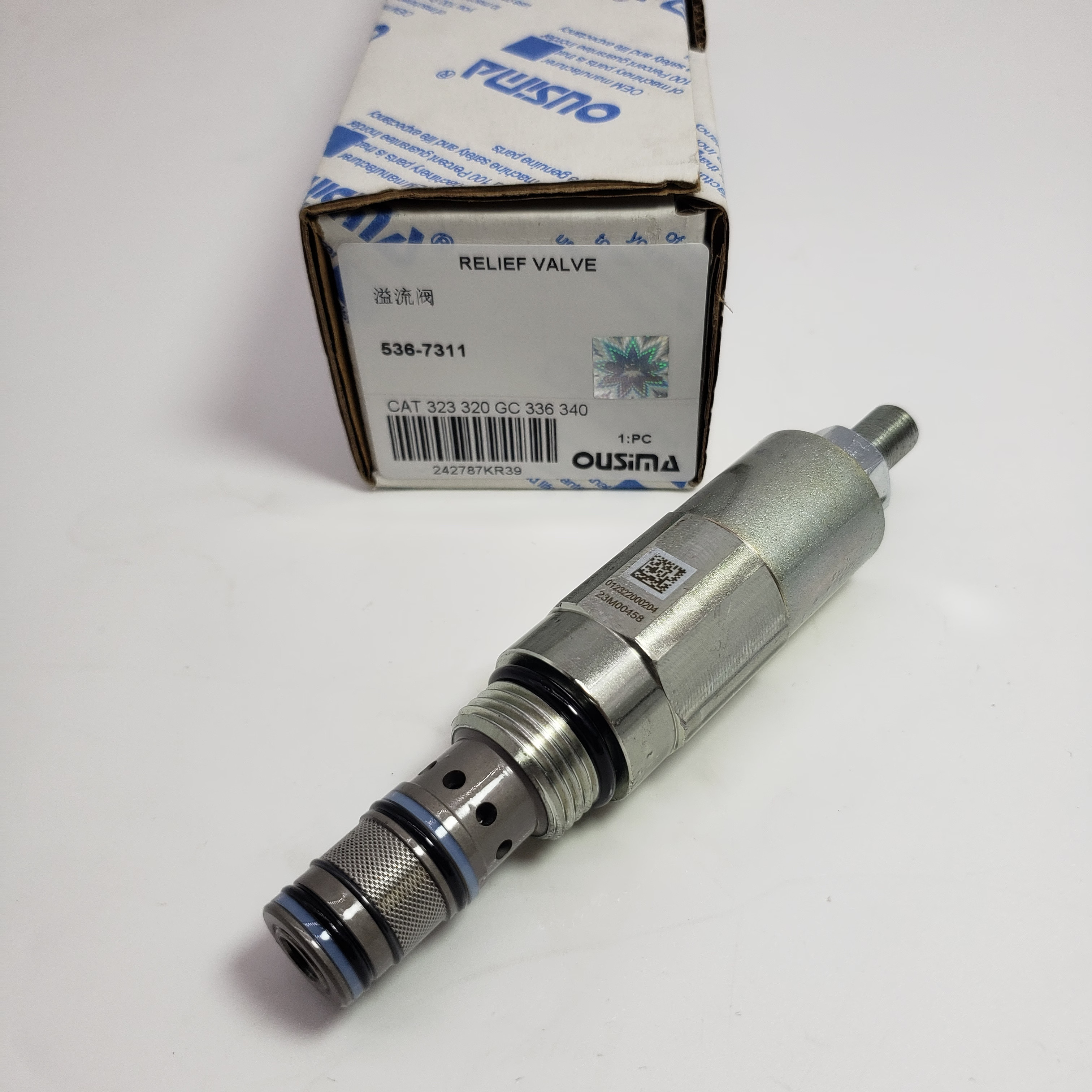 Relief Valve 536-7311 For CAT 323 320GC 336 340