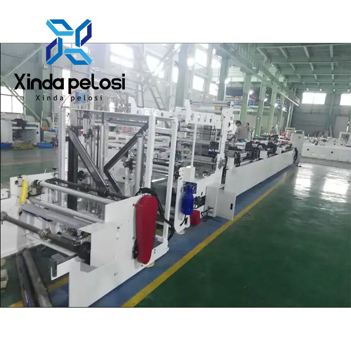 Fully Auto Plastic 3 Side Seal Pouch Making Machine 380V/220V