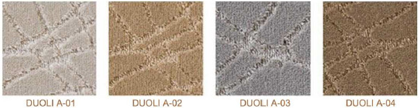 4m Width Tufted Stain Resistant Carpet PP Material 980g/Sqm
