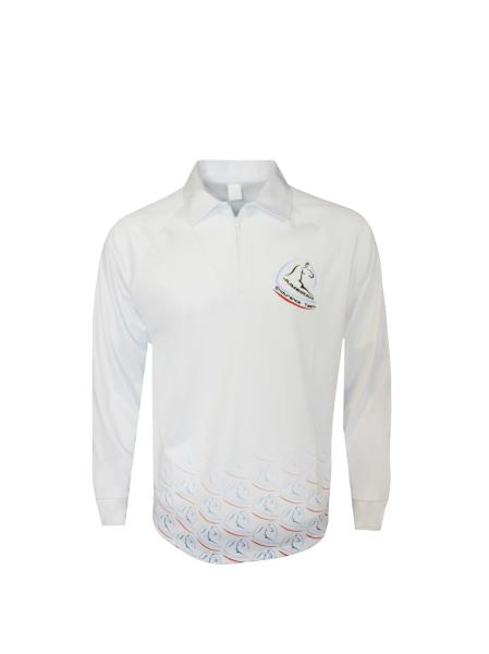 180GSM 100% Polyester Long Sleeve Men T-SHIRT & POLO Sublimation Printing