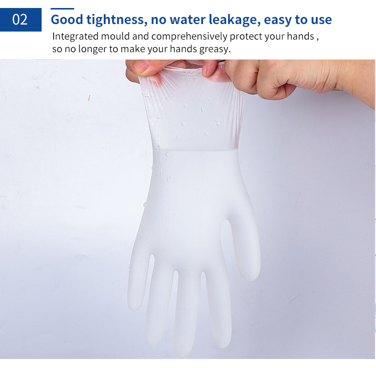 PVC Smooth Touch Disposable Vinyl Gloves Powder free Anti cut OEM & ODM