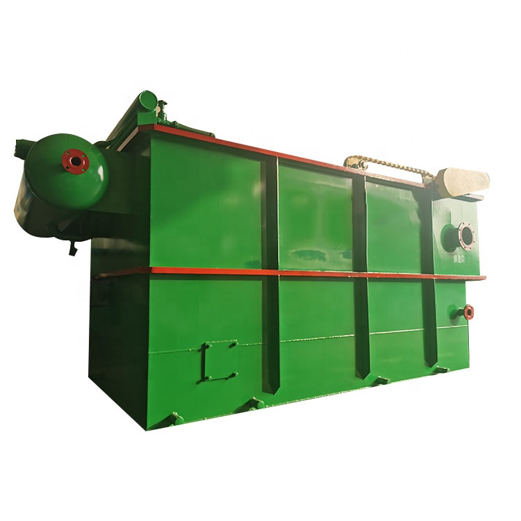 1000kg Microbubble Adsorption Sewage Treatment With Cone Air Floating Precipitation Integrated Machine