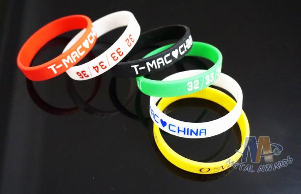 Quality Children'S Custom Engraved Silicone Bracelets , Debossed Silicone Wristbands for sale