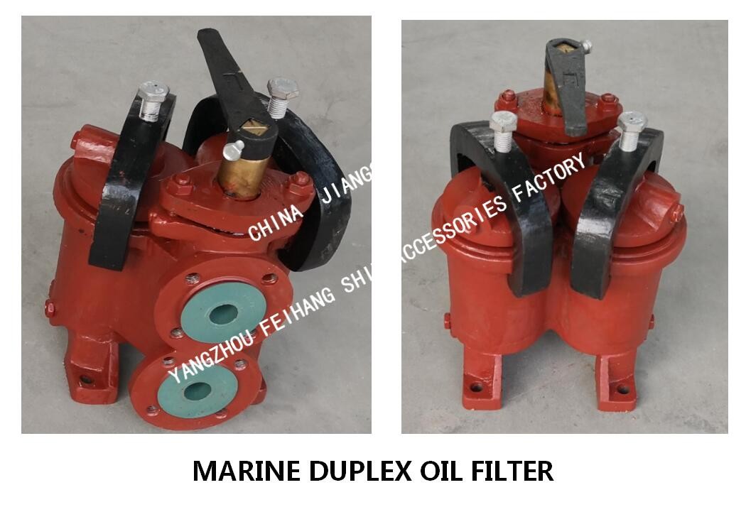 DUPLEX CRUDE OIL FILTER FOR FUEL OIL SEPARATOR EXPORT MODEL:FH-40A F7224