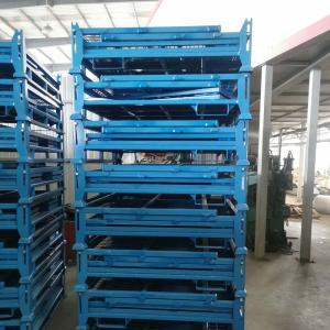 Stackable Durable Steel Foldable Wire Mesh Container For Your Storage Requiremen