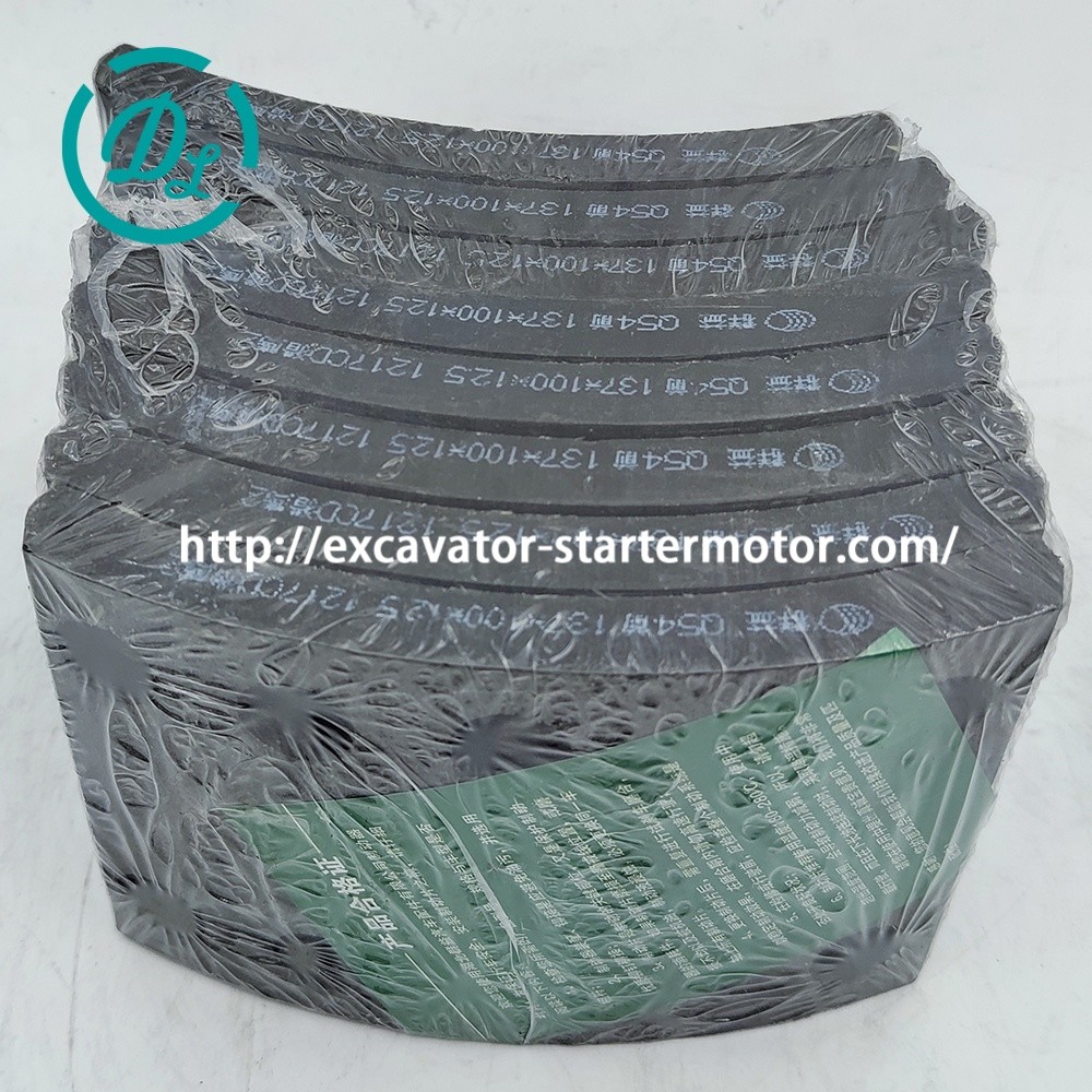 Brake Lining Dongfeng Truck Spare Parts Q54 Front 137mm*100mm*12.5mm