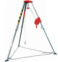 Earthquake Confined Space Rescue Tripod , High Strength Confined Space Entry