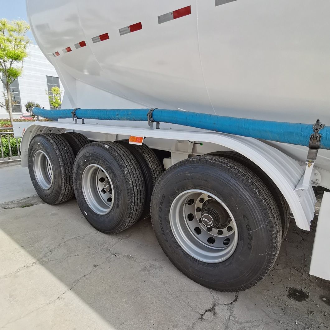 Cement/Lime/Coal Ash/Soda Powder Storage Transport Vessel Tank Semi Trailer