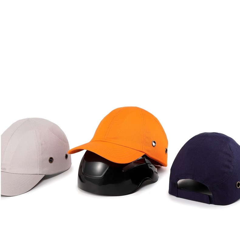 Custom 7cm Visor Safety Bump Cap With Cotton Polyester