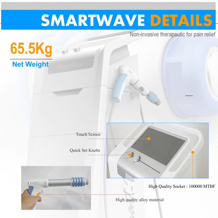 Shock wave therapy equipment powerful&compact application in rehabilitation and sport medicine