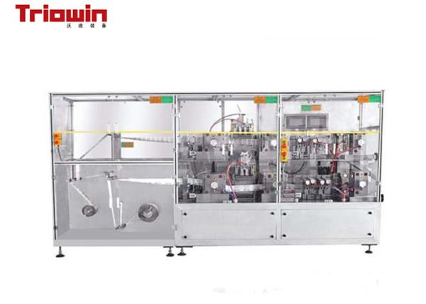 Three Piece Beverage Pouch Packaging Line Small Bag Filling Machine 1 Year