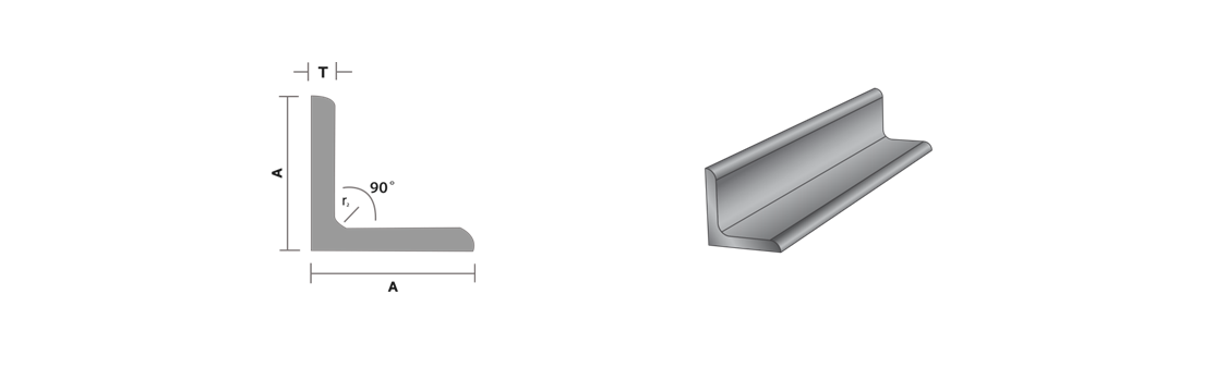 EN 1.4404 AISI Stainless Steel Angle Bar ASTM EN DIN 316L 6m Length Custom Cutting