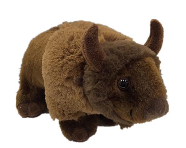 Unisex 20cm 7.78IN Wild Animal Plush Toys Recycled Material Ox Stuffed Animal