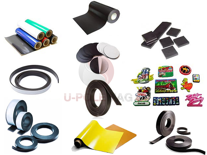 Flexible Rubber Magnetic Tape for AGV Guiding 50mm N/S Pole Isotropic/Anisotropic