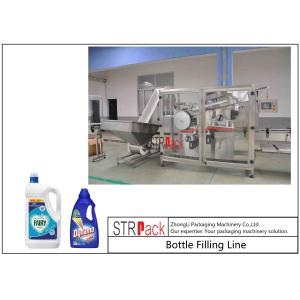 PLC Control Laundry Detergent Filling Machine Line With High Production