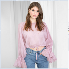 V Neck Short Sleeve Summer Blouse