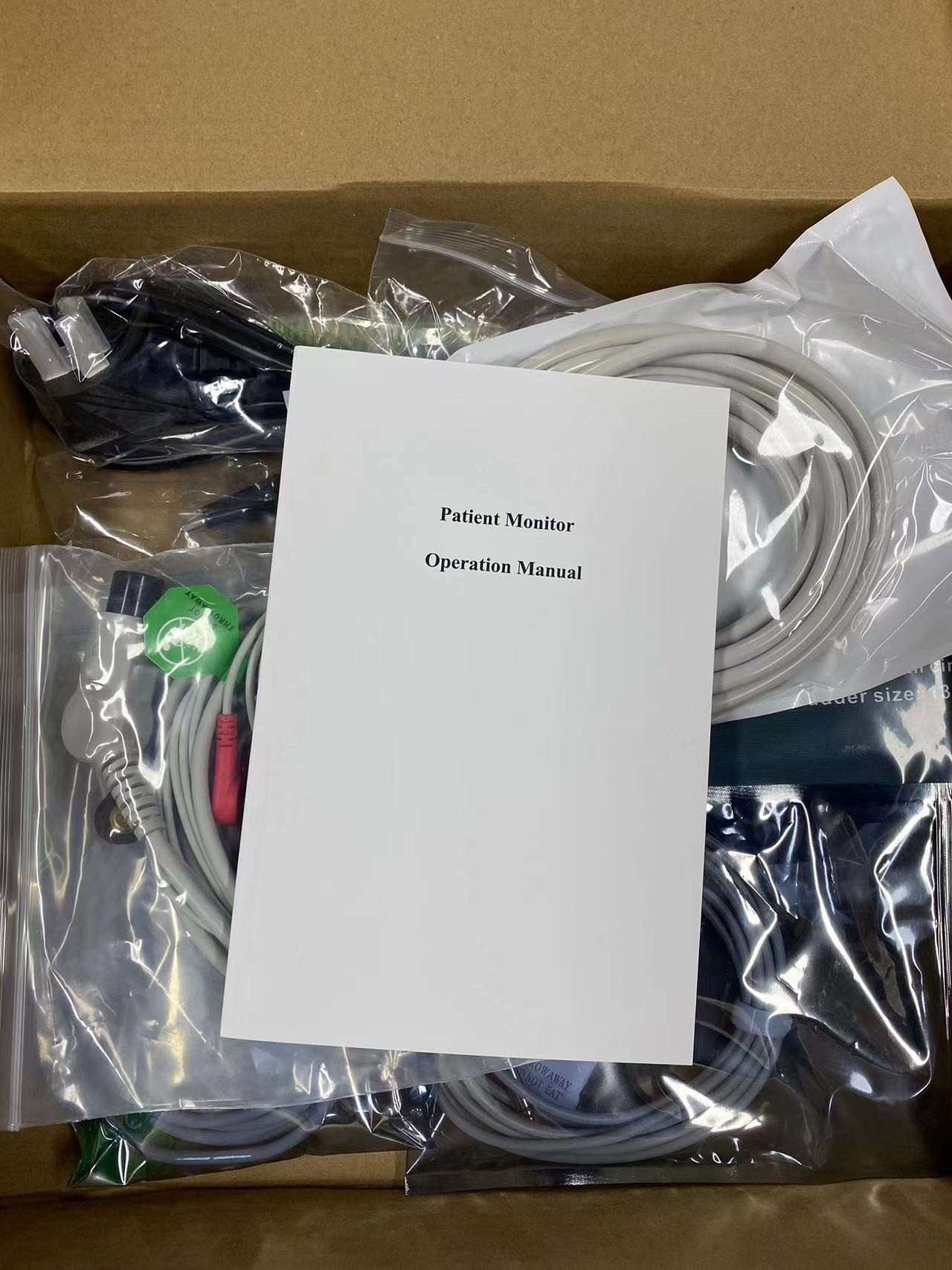 Portable Multi Parameter Patient Monitor with Wired/Wireless Connectivity