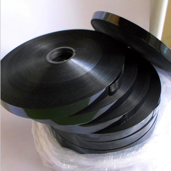 White Colored 10mm*12000m High Adhesive Hot Stamping Foil Ribbon For Cable&Pipe Marking Tape Date Coder