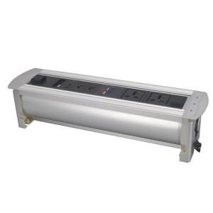 Office power data solution hidden desktop power socket with usb charger