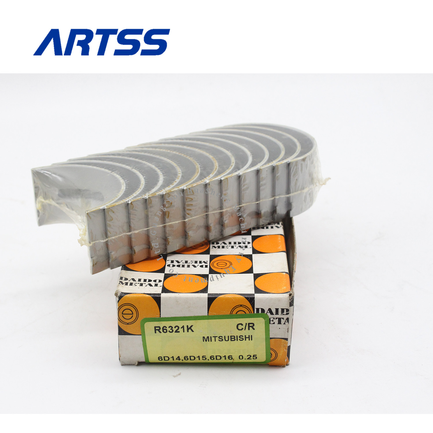 6D16 6D17 Con Rod Bearing For Excavator Mitsubishi Rebuild Parts