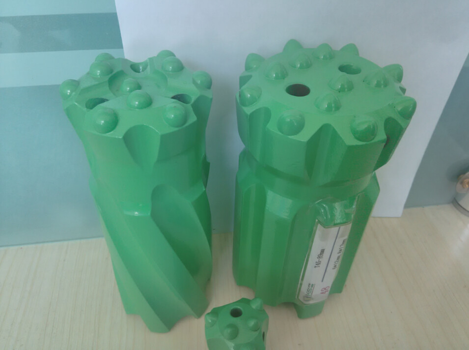 4" T45 / T38 Retrac Button Drill Bit , Drop Center Rock Drilling Tools