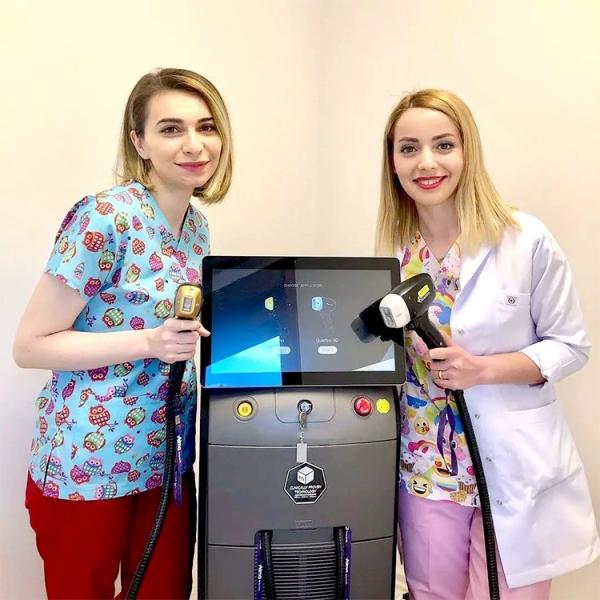 1200W 808nm Diode Laser Hair Removal Beauty Equipment for Fast and Painless