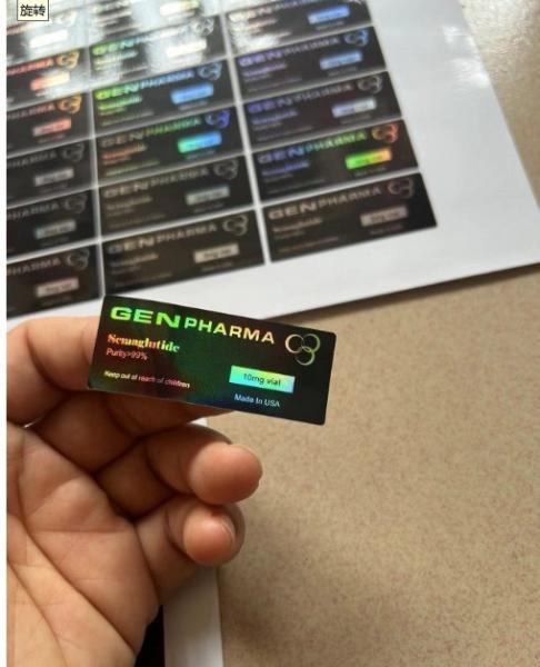 Custom Research Peptides Sema 10mg Label For Bodybuilding And Weight Loss