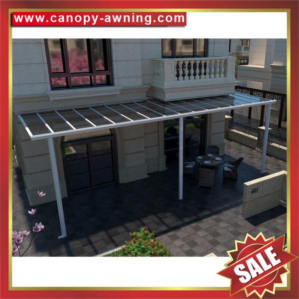 Excellent house backyard patio terrace balcony aluminum polycarbonate awning