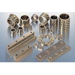 C86300 SAE430B Manganese Bronze Flange Bushings With Solid Lubricant Plugs