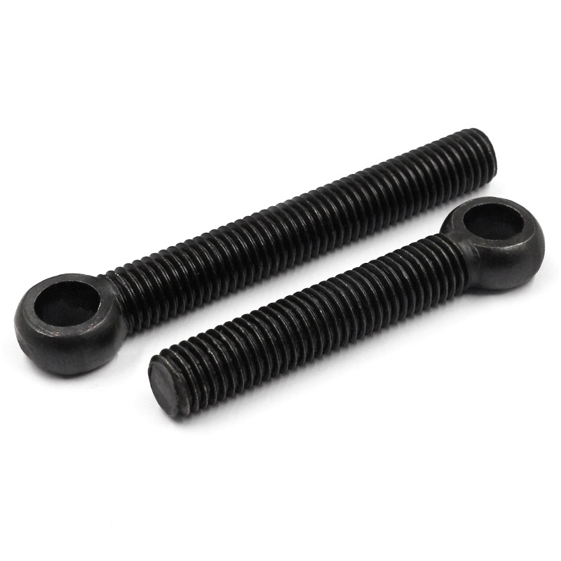 Grade 4.8/8.8 Black Zinc DIN444 Eye Bolt by Bolt Fastener Manufacturers High Strength