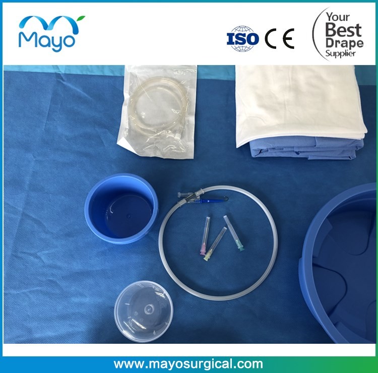 Mayo Surgical Angio Drape Pack With Angio Cover For Neuro Operation
