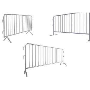 Gauge 16 Galvanized Steel Crowd Control Barrier 5/8 Hook
