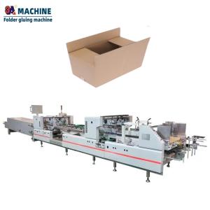 CQT1500 Corrugated Box Folder Gluer Side Pasting for Speed Automatic Folding and
