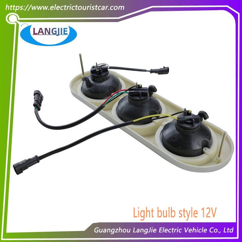 Four Wheel Electric Sightseeing Car EAGLE Rear Taillight Assembly Enclosed Exhaust Light Accessories