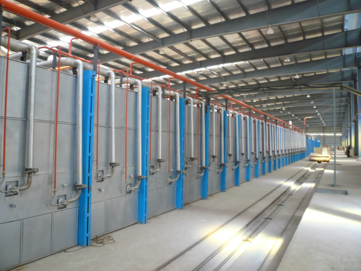 customizable Green Brick Making Kiln Tunnel Tile Kiln With Natural Insulation