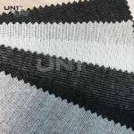Viscose Weft Insert Brushed Woven Interlining For Suit