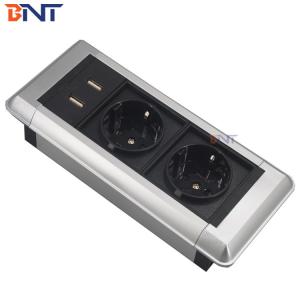 China Professional Desktop Power Outlet , Custom Made Table Mount Outlet on sale