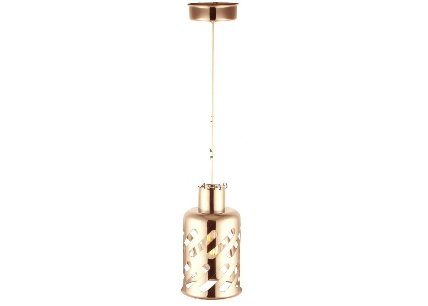 Decorative Restaurant Room Service Equipments , Silver / Gold Stainless Steel Pendant Light Lamp