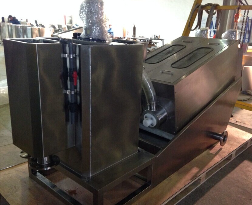45KW Stainless Steel Volute Dewatering Press For Sludge