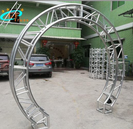 Triangle Alu 6061 T6 14M Span Aluminum Spigot Truss Light Weight