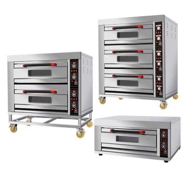 Manufacturer Commercial Electric Gas Deck Bread Baking Machine Bakery Oven