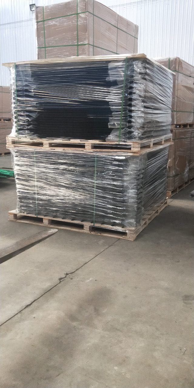 Home Garden tubular pool fencing Aluminum Profile Fence Black steel fence