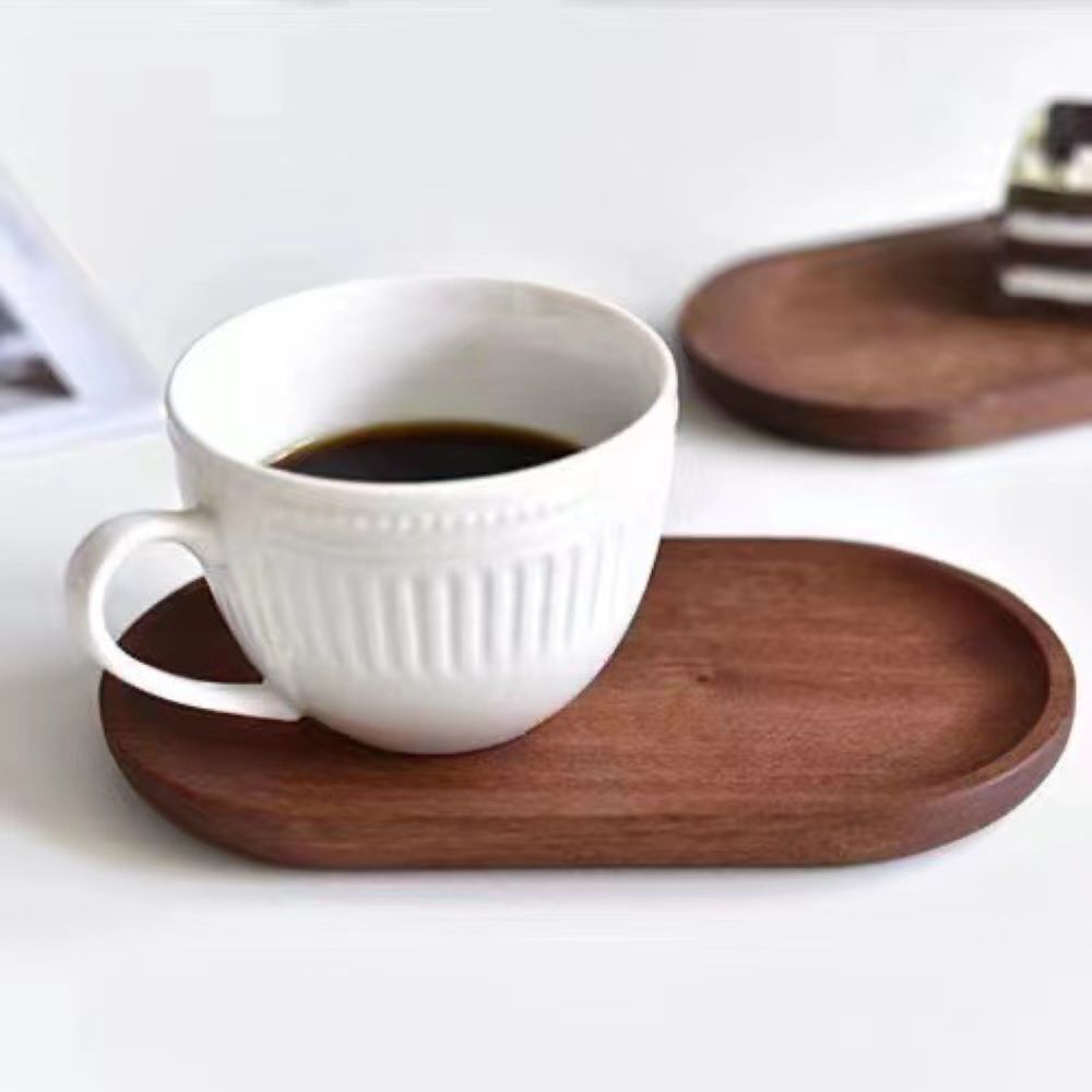 Bamboo Coasters For Crafts , Squre & Round Coasters For Crafts Coated Plain Drinking Cup Coaster