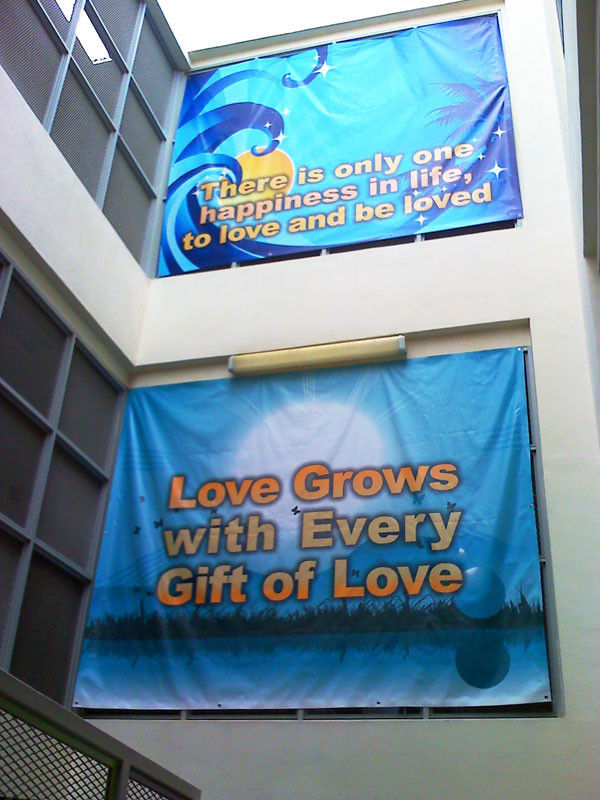 Seamless Screen custom printed PVC Vinyl Banners UV Protected , Anti Flame