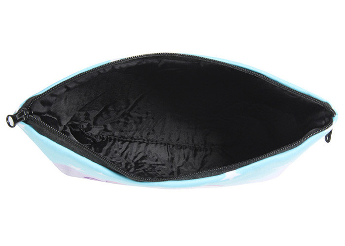 Polytester Waterproof Cosmetic Bag Organizer Small Makeup Brush Bag For Lady