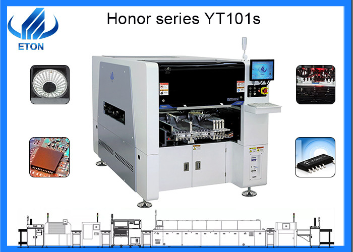  The newest chip mounter pick and place machine in led light industry for IC component Manufactures