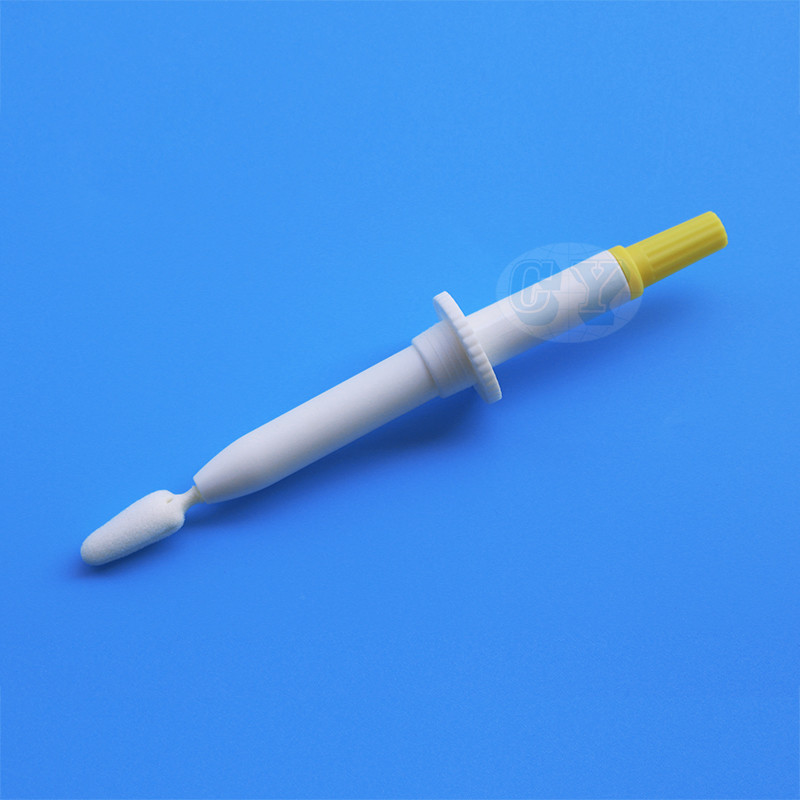 FDA Sterile Specimen Collection Swab With Medical Grade Foam Tip