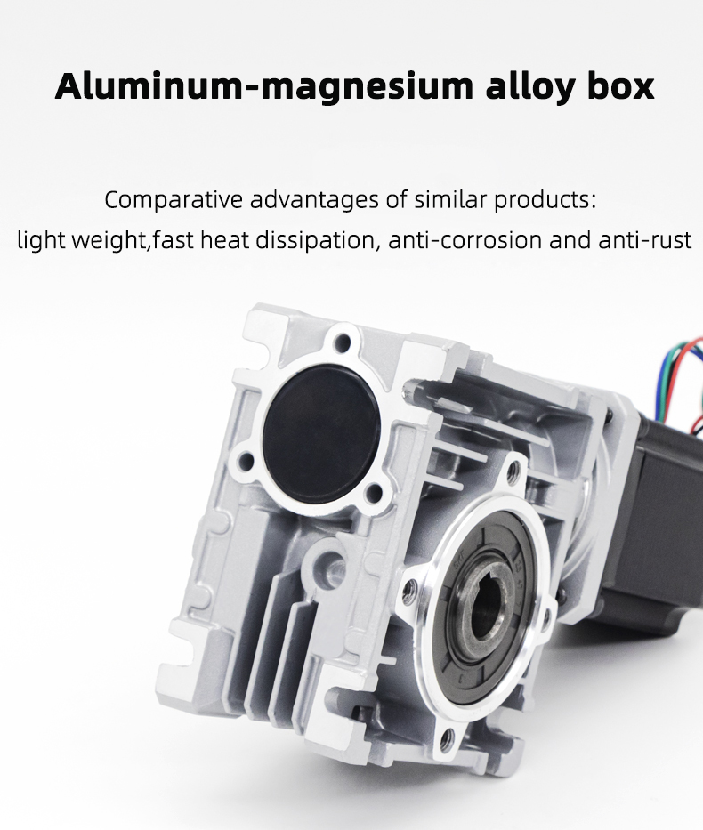 Efficient Reliable Stepper DC Worm Gear Motor For Industrial Automation System
