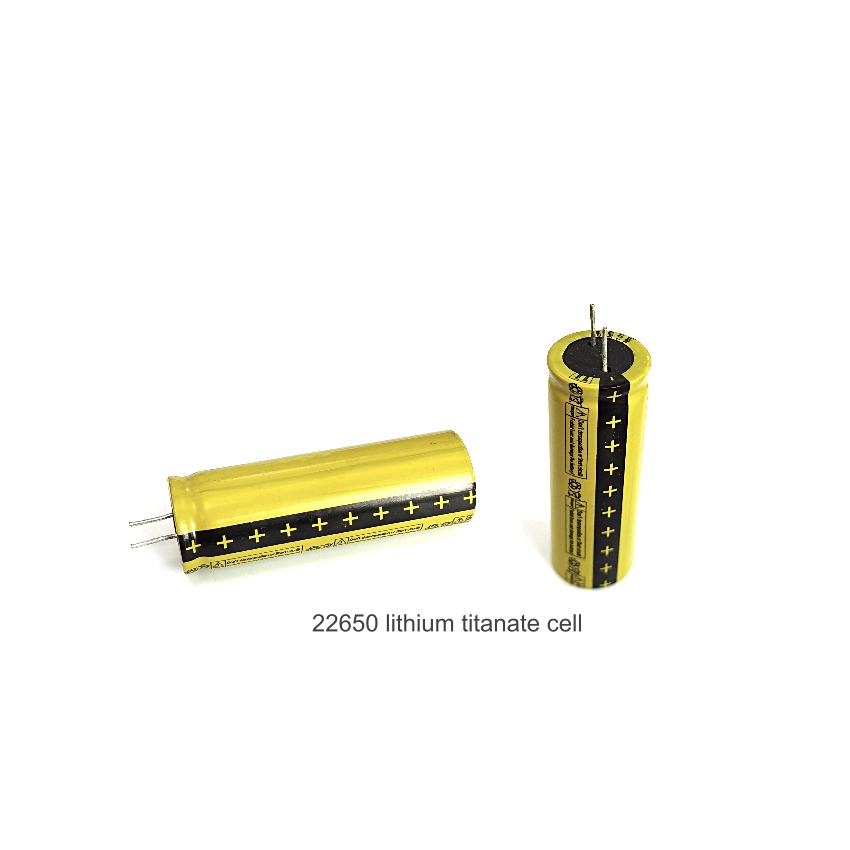 Super Safe Long Cycle Life Li Ion Cells 2265 2.4V 2000mAh Lithium Titanate Battery